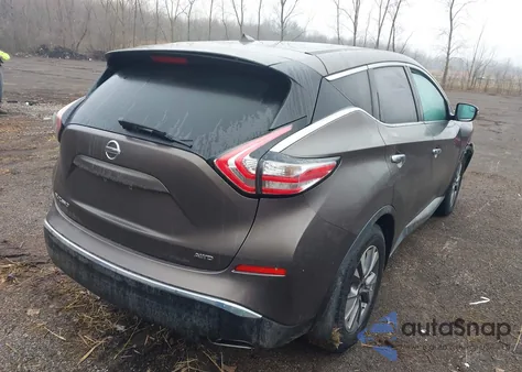 2015 Nissan Murano S из США, поврежденный, VIN 5N1AZ2MH4FN247468